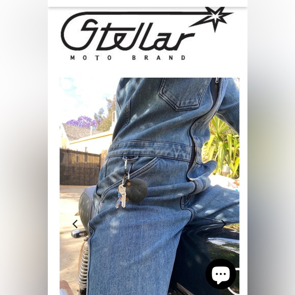 Denim jumpsuit, work suit, coverall; made in USA Woman owned company - Picture 2 of 16